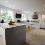 grigio de lusso urban quartz kitchen worktops