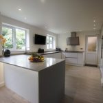 grigio de lusso urban quartz kitchen worktops