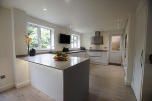 grigio de lusso urban quartz kitchen worktops