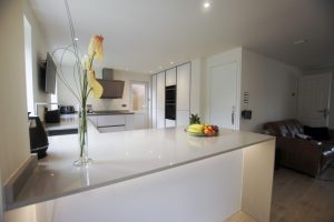 quartz kitchen worktop installed in barnet