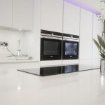 Quartz worktops example Hacker Kitchen