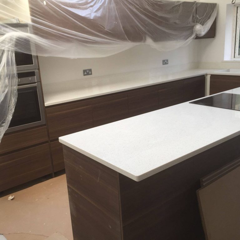 bianco stella urban quartz kitchen worktops