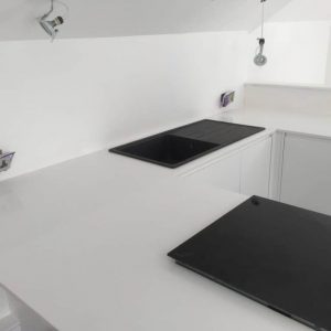 bianco puro urban quartz kitchen worktops