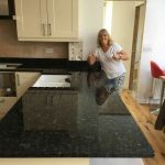 volga blue granite worktops