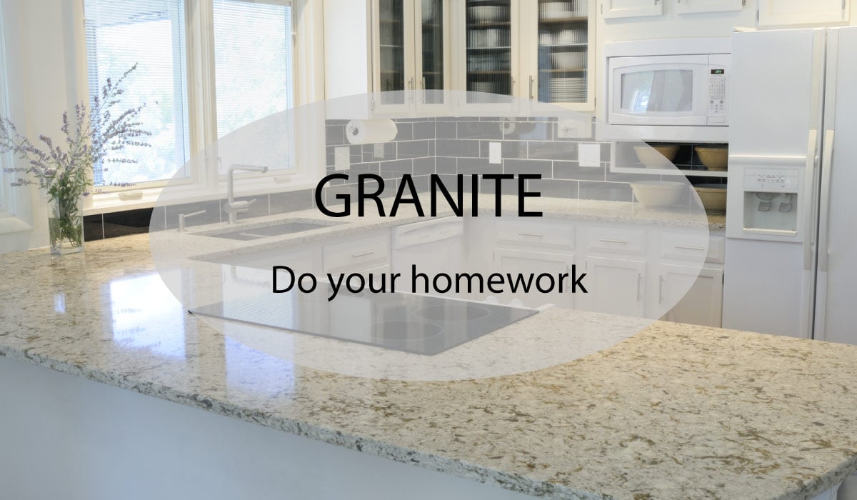 Granite Worktops – Do your homework