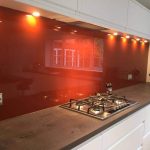 coloured glass splashbacks
