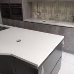 bianco de lusso urban quartz kitchen worktop