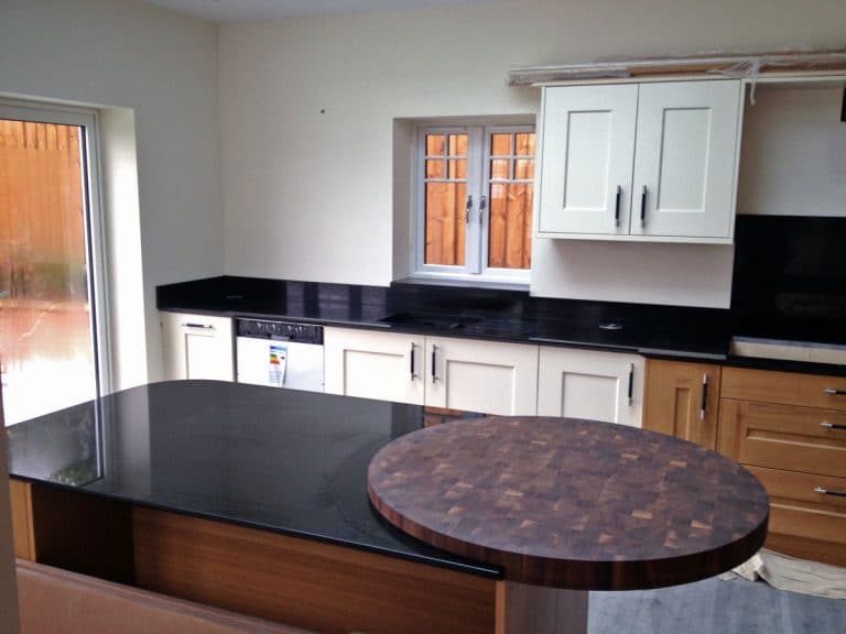 diamante black granite worktops