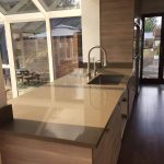 coffee mocha quartz worktop