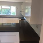 pure grey quartz kitchen worktop