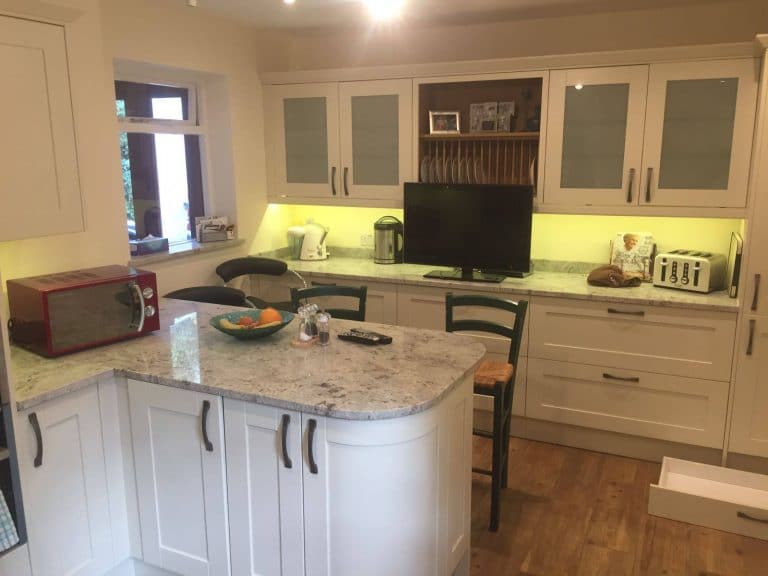 river white granite worktop