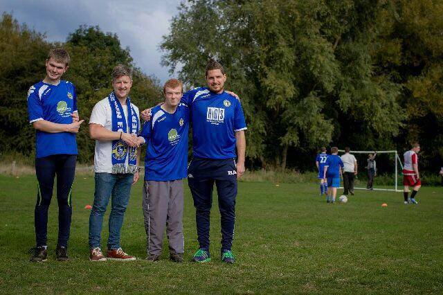 hertford disabled football team sponsorship