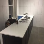 quartz worktops installed in hill st chocolate shop saffron walden