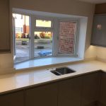 crema pura urban quartz kitchen worktops installed