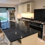 steel grey granite worktops