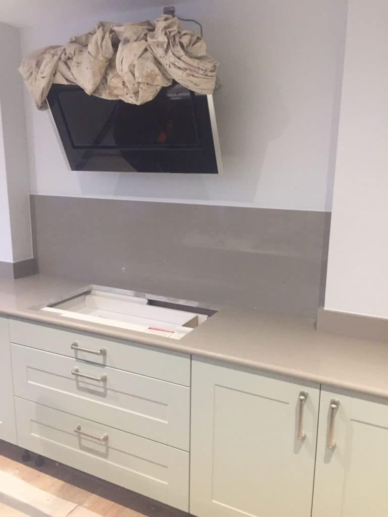 crema stella cream starlight urban quartz kitchen worktops and upstands