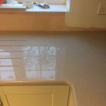 crema stella cream starlight urban quartz kitchen worktops and upstands