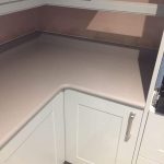 crema stella cream starlight urban quartz kitchen worktops and upstands