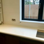 bianco marmo suprema quartz worktops installed in potters bar