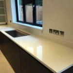 bianco marmo suprema quartz worktops installed in potters bar