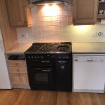 caffe magnifico urban quartz worktops installed with brown traditional kitchen