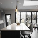 skylights in kitchen