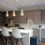 tray ceilings in kitchen