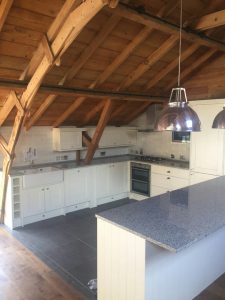 champagne aurora granite worktops barn conversion