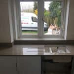 magnifico de lusso urban quartz installed with high gloss kitchen