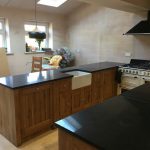 nero de lusso black quartz worktops