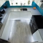 grigio medio stella quartz worktops in white kitchen