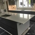 bianco carrina quartz worktops blax kitchens rockandco