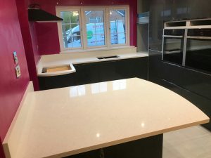 bianco stella white starlight quartz worktops harlow essex