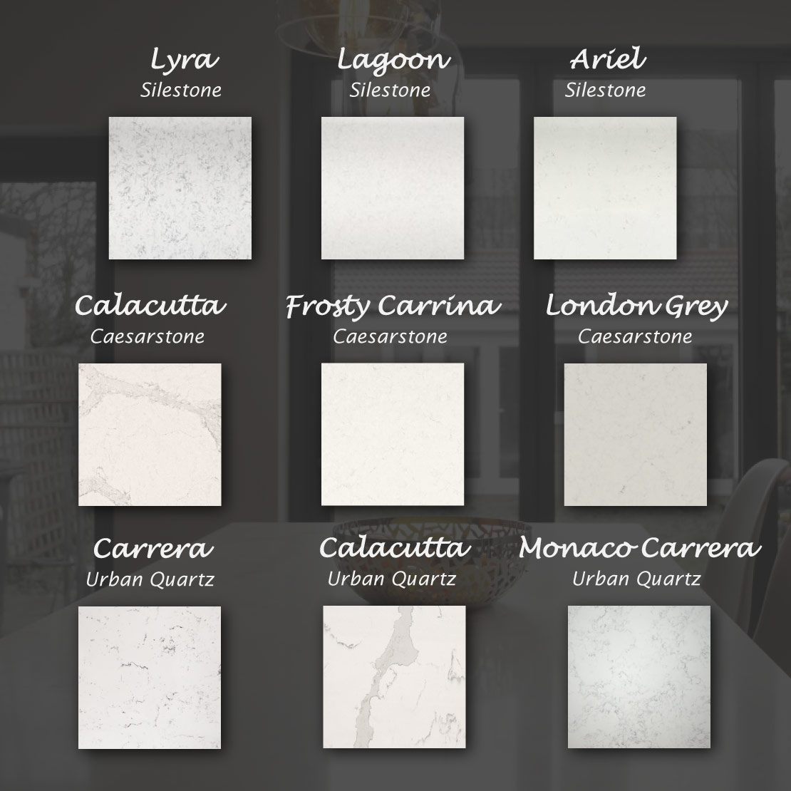 The Quartz Alternatives To Carrara Marble Worktops Rock And Co