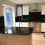 nero stella black starlight quartz worktops