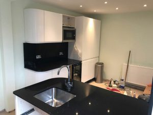 nero stella black starlight quartz worktops