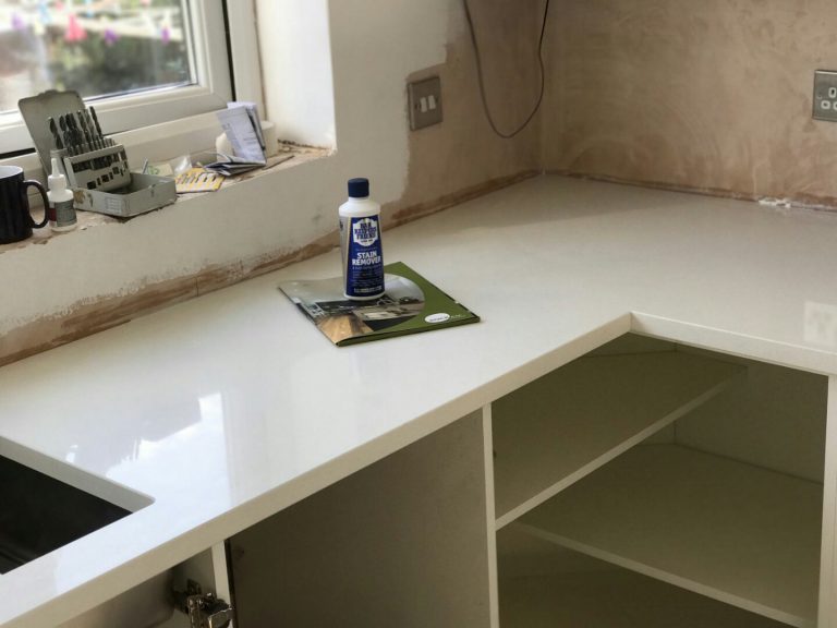 aspen de lusso white quartz worktops