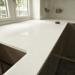 bianco marmo suprema quartz worktop installation before and after