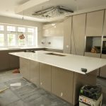 bianco marmo suprema quartz worktop installation before and after