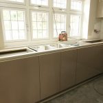 bianco marmo suprema quartz worktop installation before and after