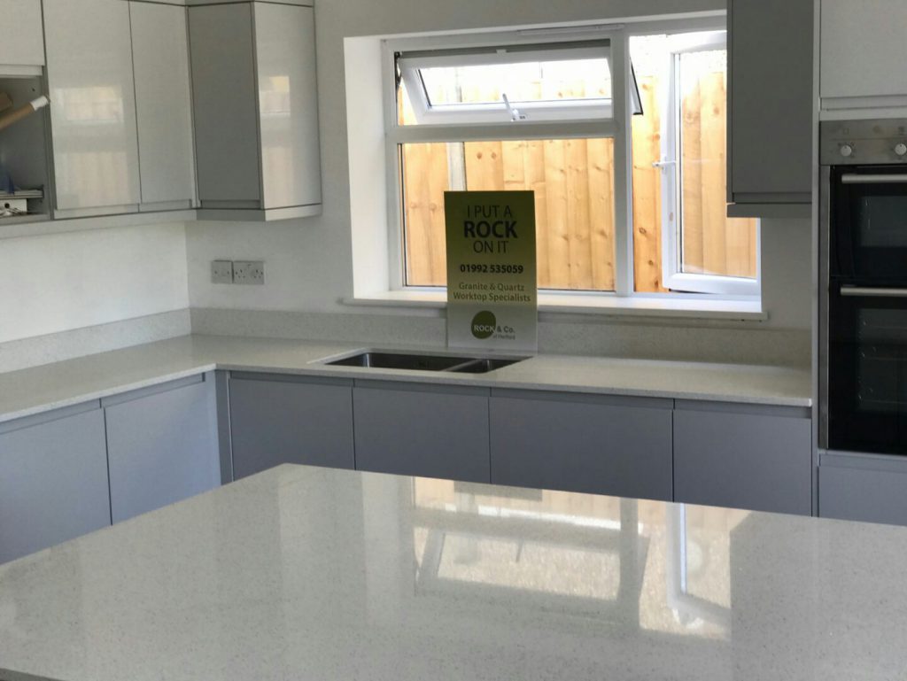 bianco stella white starlight quartz worktops