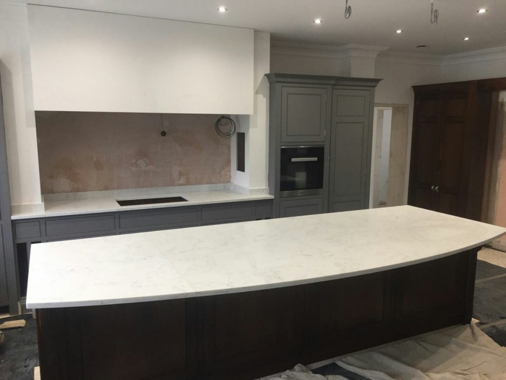 monaco carrera quartz worktops