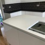 nero de lusso and bianco marmo suprema quartz worktops black and white combination