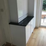 nero de lusso and bianco marmo suprema quartz worktops black and white combination