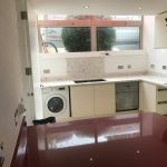 bianco foresta and rosso stella quartz worktops