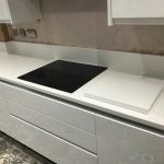 bianco puro white pure quartz worktops