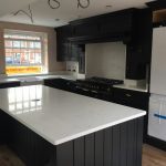 carrera quartz worktops chigwell in handmade kitchen