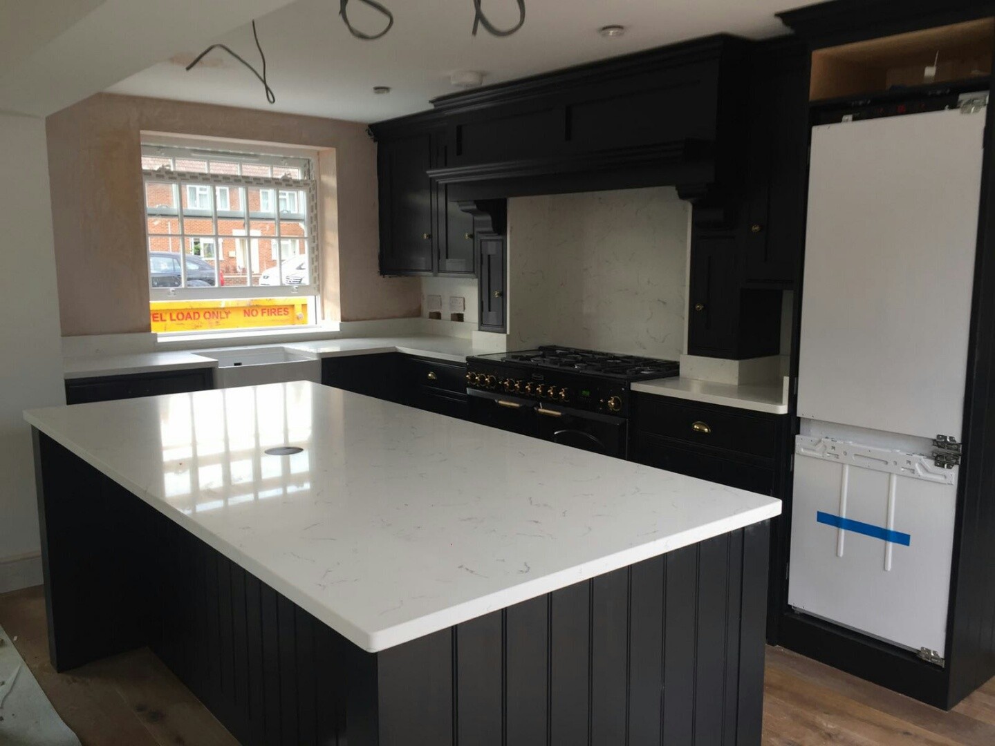 carrera quartz worktops chigwell in handmade kitchen