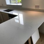 bianco carrina quartz worktops