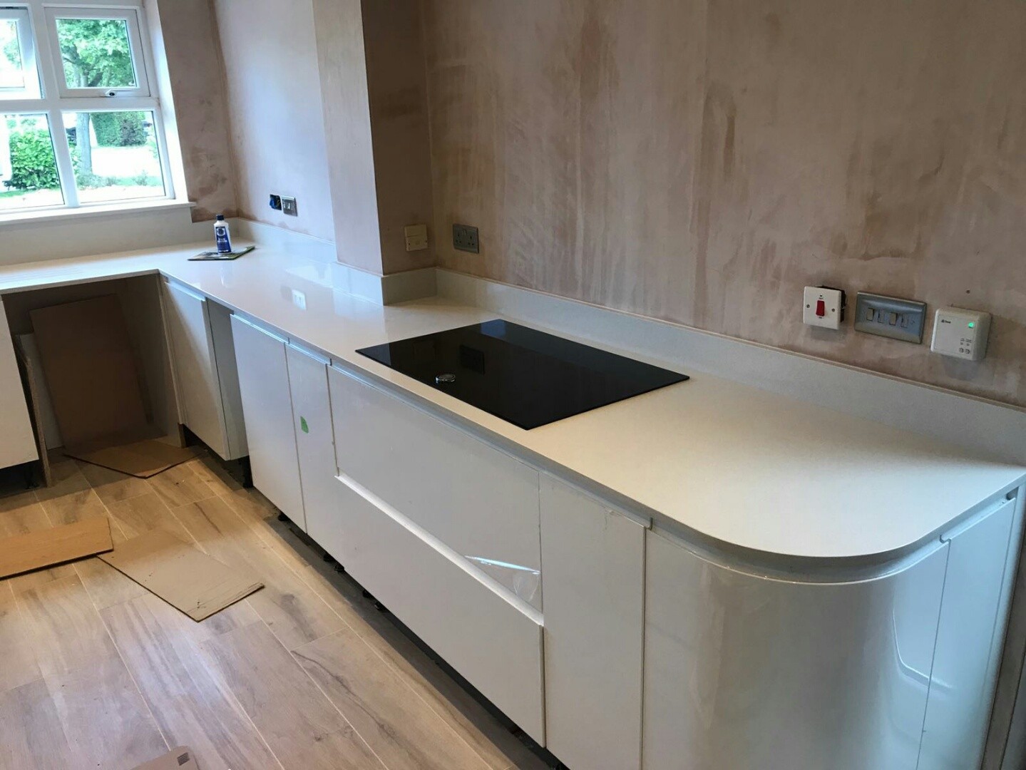 bianco de lusso quartz worktops